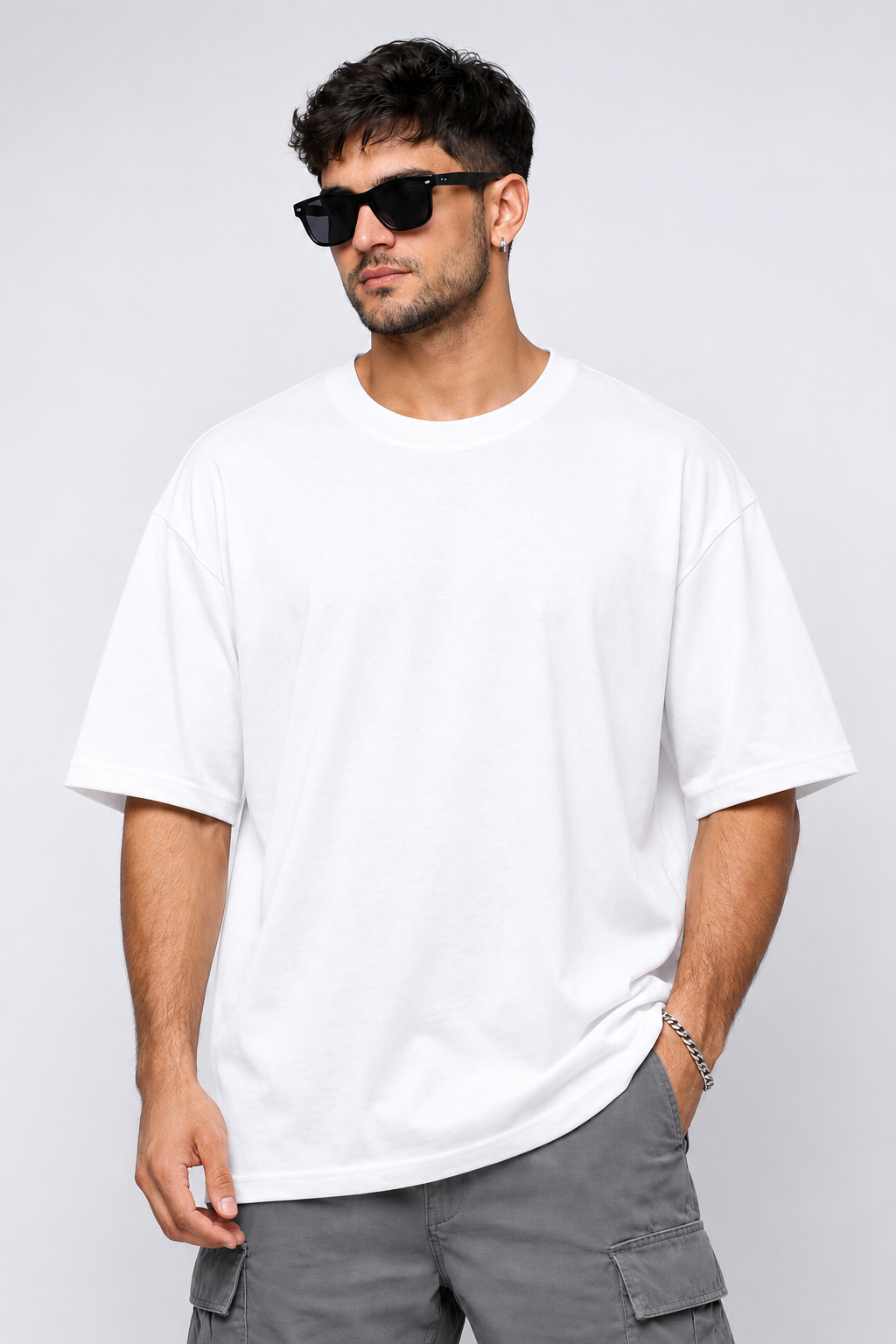CUSTOMIZED DROP SHOULDER T-SHIRT